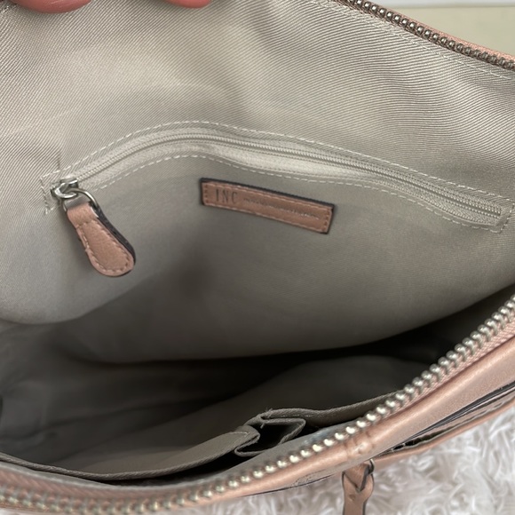 INC International Concepts ~ Riverton Messenger Large Crossbody ~ Dusty Rose~NWT - Picture 9 of 11